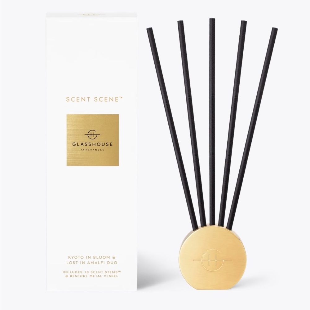 NIB scent scene duo glasshouse fragrances